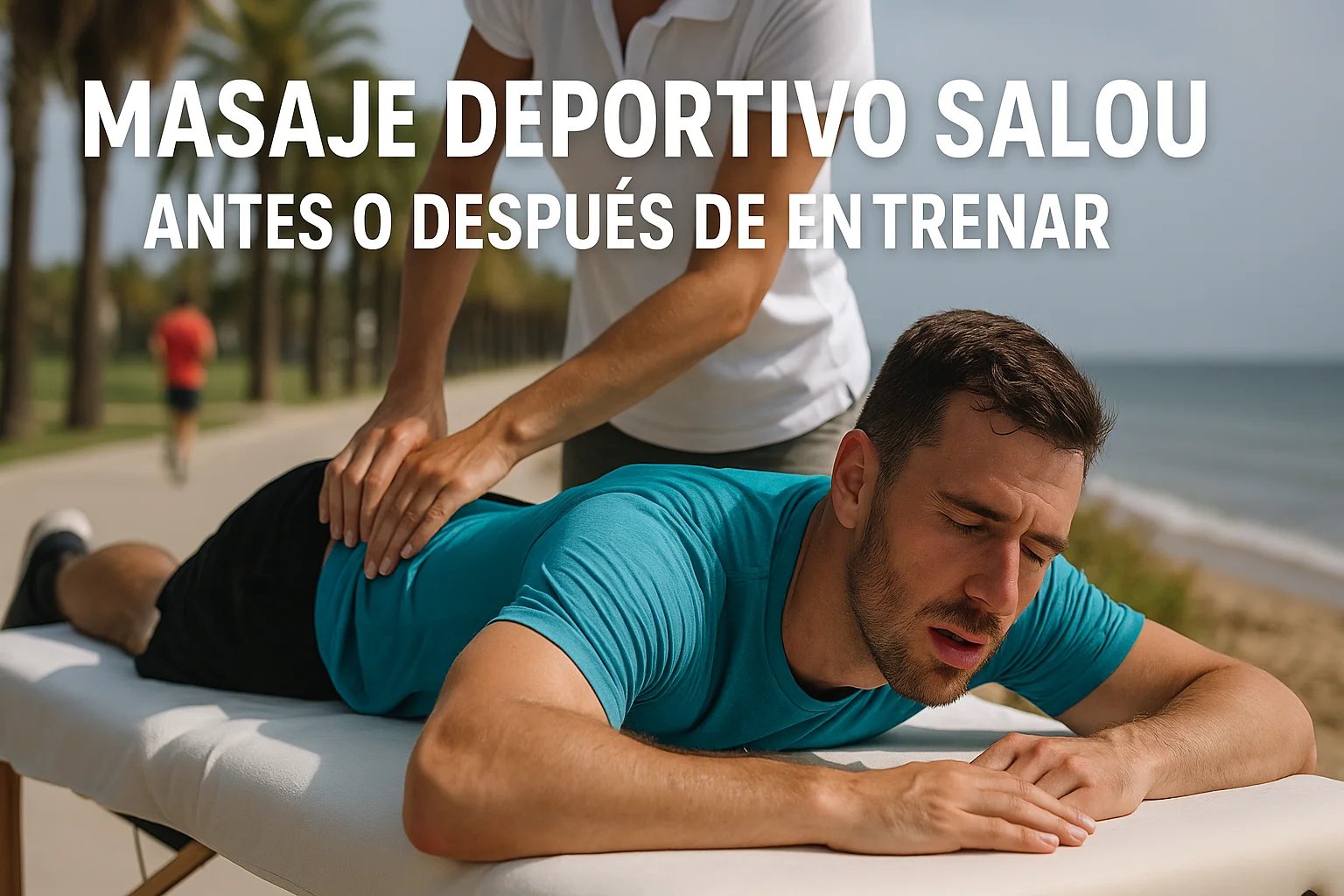 Masajes Tarragona - Massage Salou 2026 6 Masaje deportivo en Salou: antes o después de entrenar (running